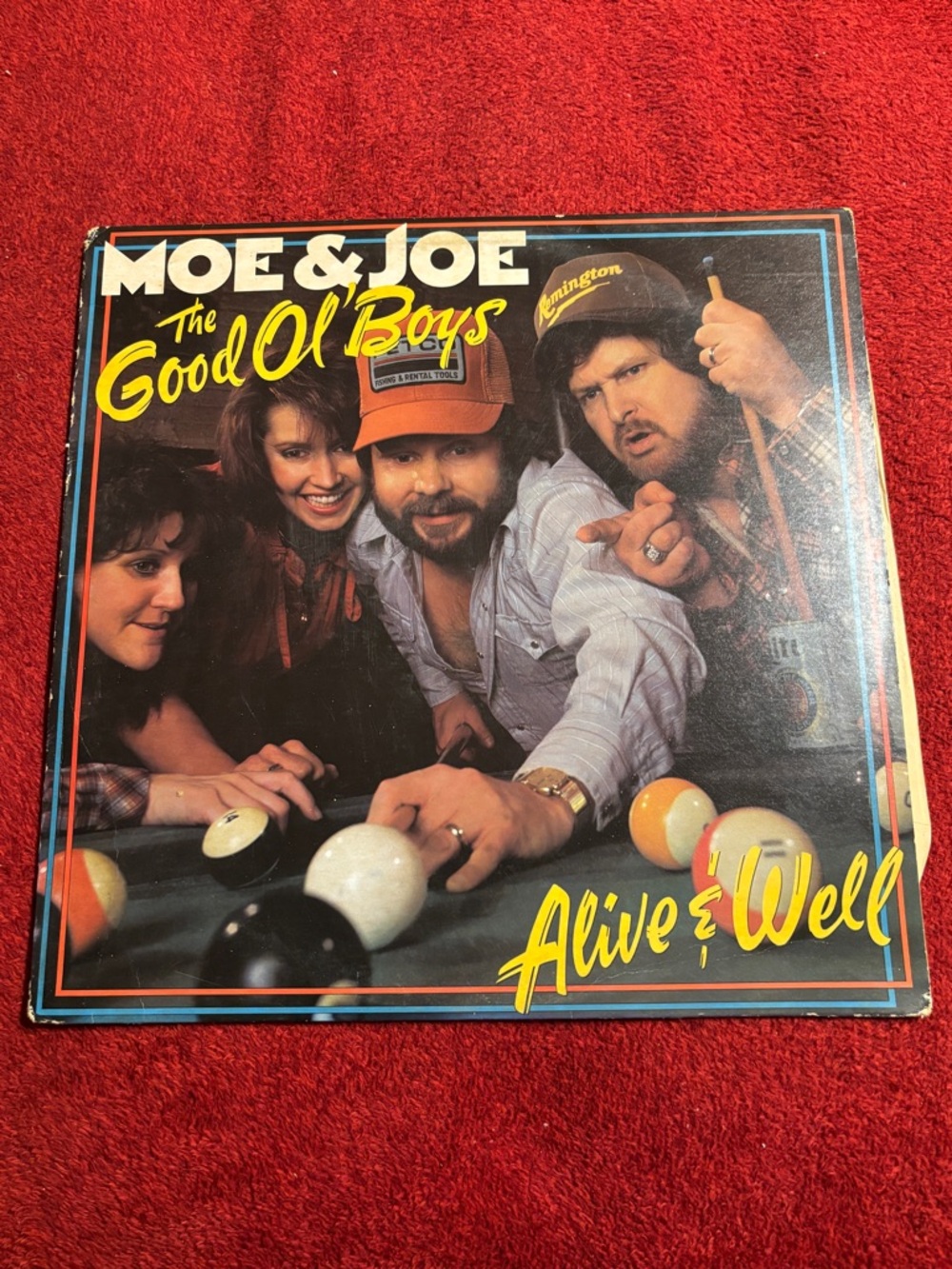 Moe & Joe The Good Ol’ Boys Alive & Well" - Vintage LP Vinyl Record 1984